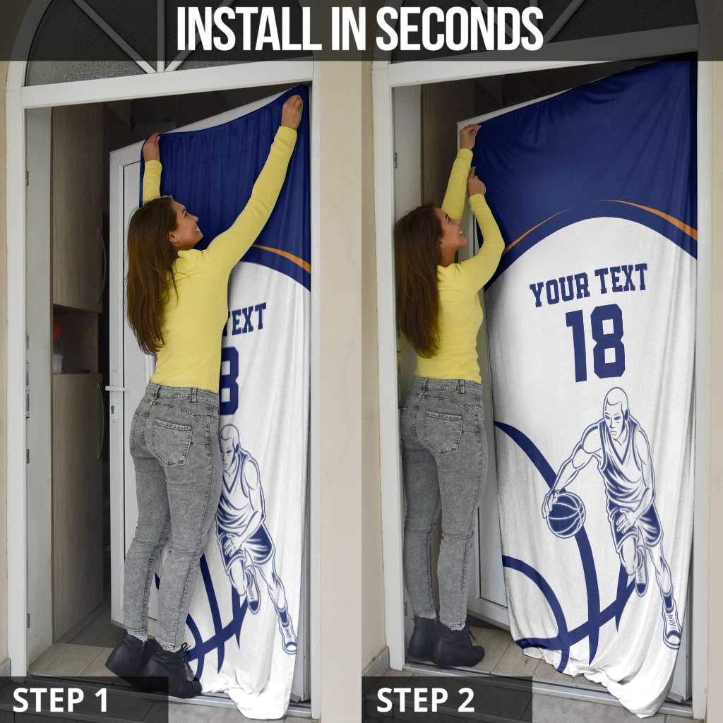 Cyprus Basketball Custom Door Cover Go Champion - Wonder Print Shop