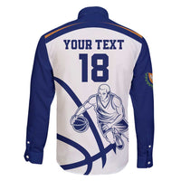 Cyprus Basketball Custom Family Matching Long Sleeve Bodycon Dress and Hawaiian Shirt Go Champion - Wonder Print Shop