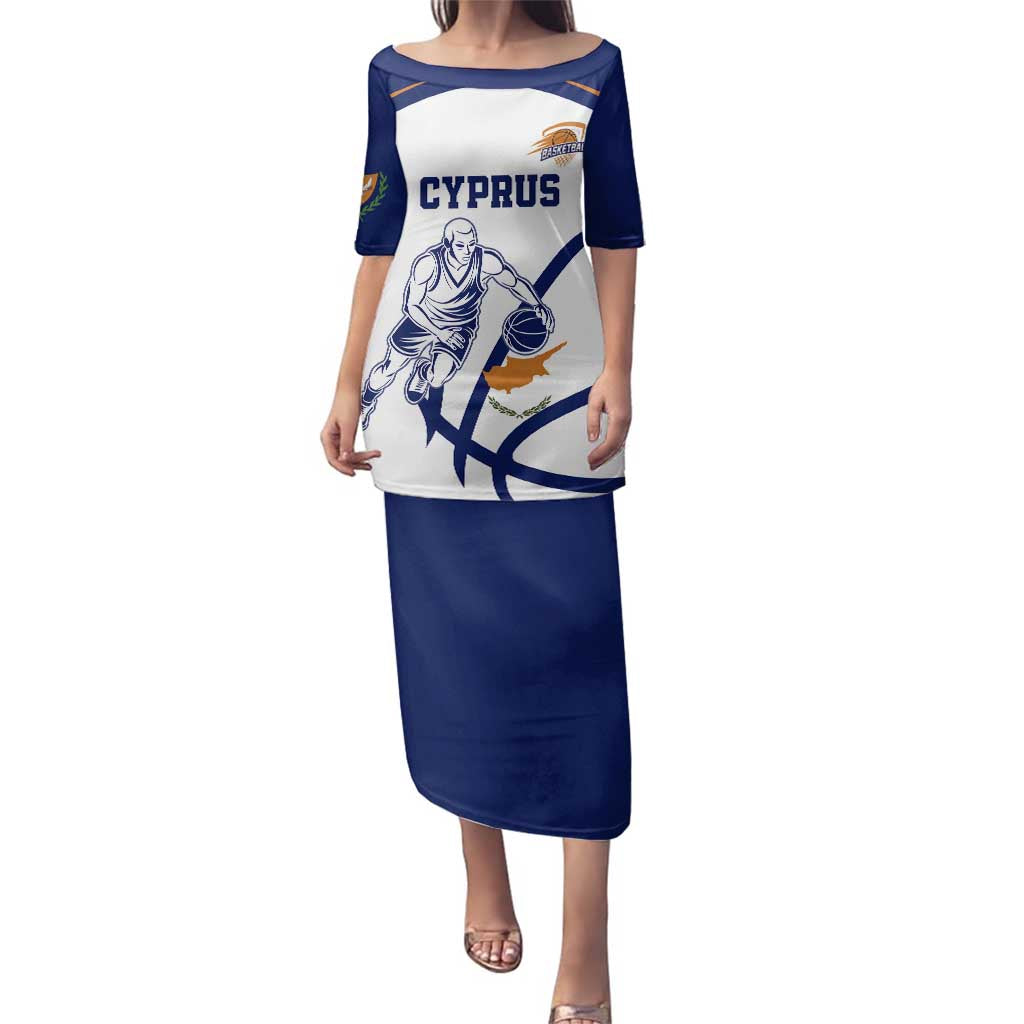 Cyprus Basketball Custom Family Matching Puletasi and Hawaiian Shirt Go Champion - Wonder Print Shop