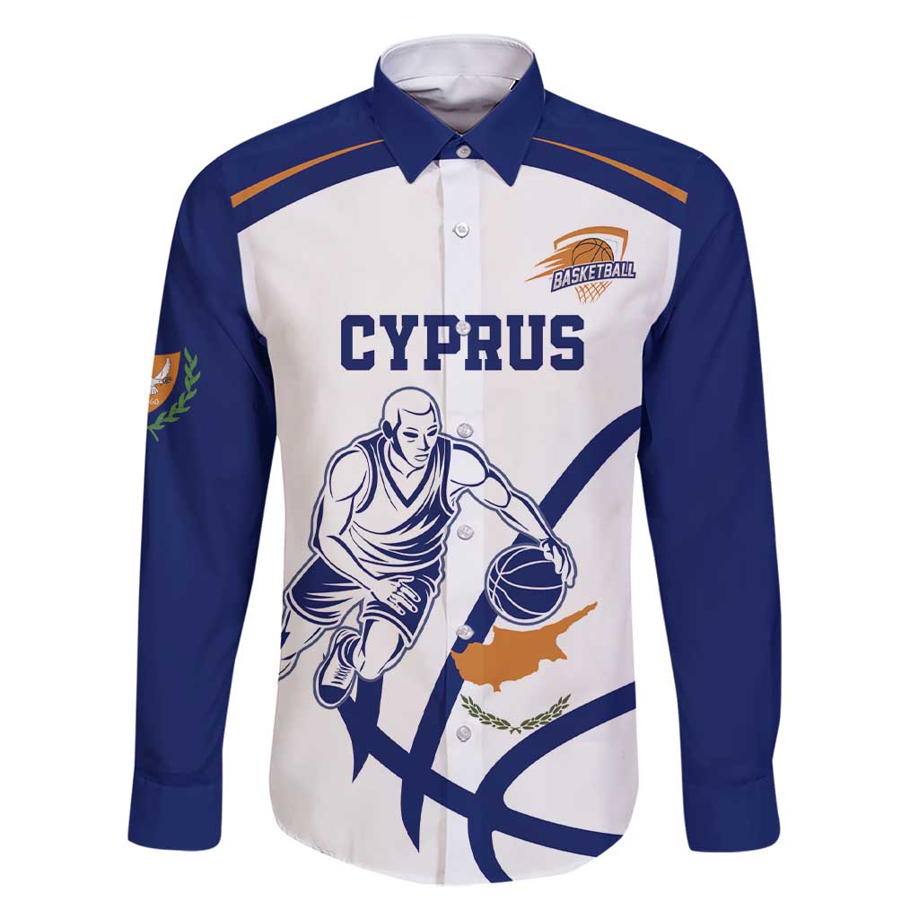 Cyprus Basketball Custom Family Matching Short Sleeve Bodycon Dress and Hawaiian Shirt Go Champion - Wonder Print Shop