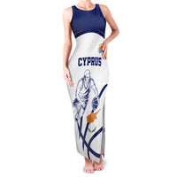 Cyprus Basketball Custom Family Matching Tank Maxi Dress and Hawaiian Shirt Go Champion - Wonder Print Shop