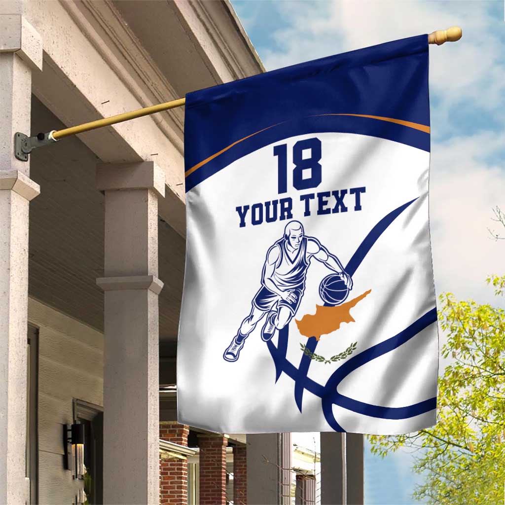 Cyprus Basketball Custom Garden Flag Go Champion - Wonder Print Shop