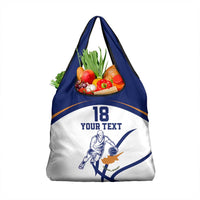 Cyprus Basketball Custom Grocery Bag Go Champion - Wonder Print Shop