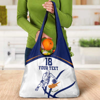 Cyprus Basketball Custom Grocery Bag Go Champion - Wonder Print Shop
