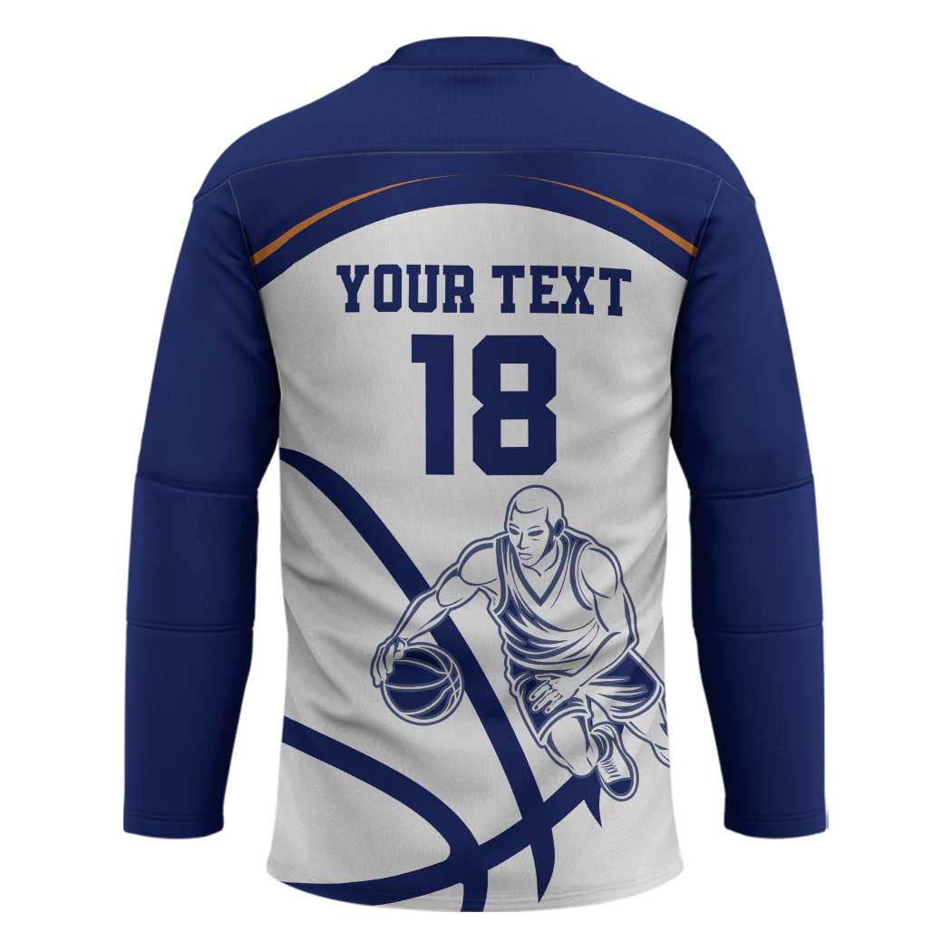 Cyprus Basketball Custom Hockey Jersey Go Champion - Wonder Print Shop