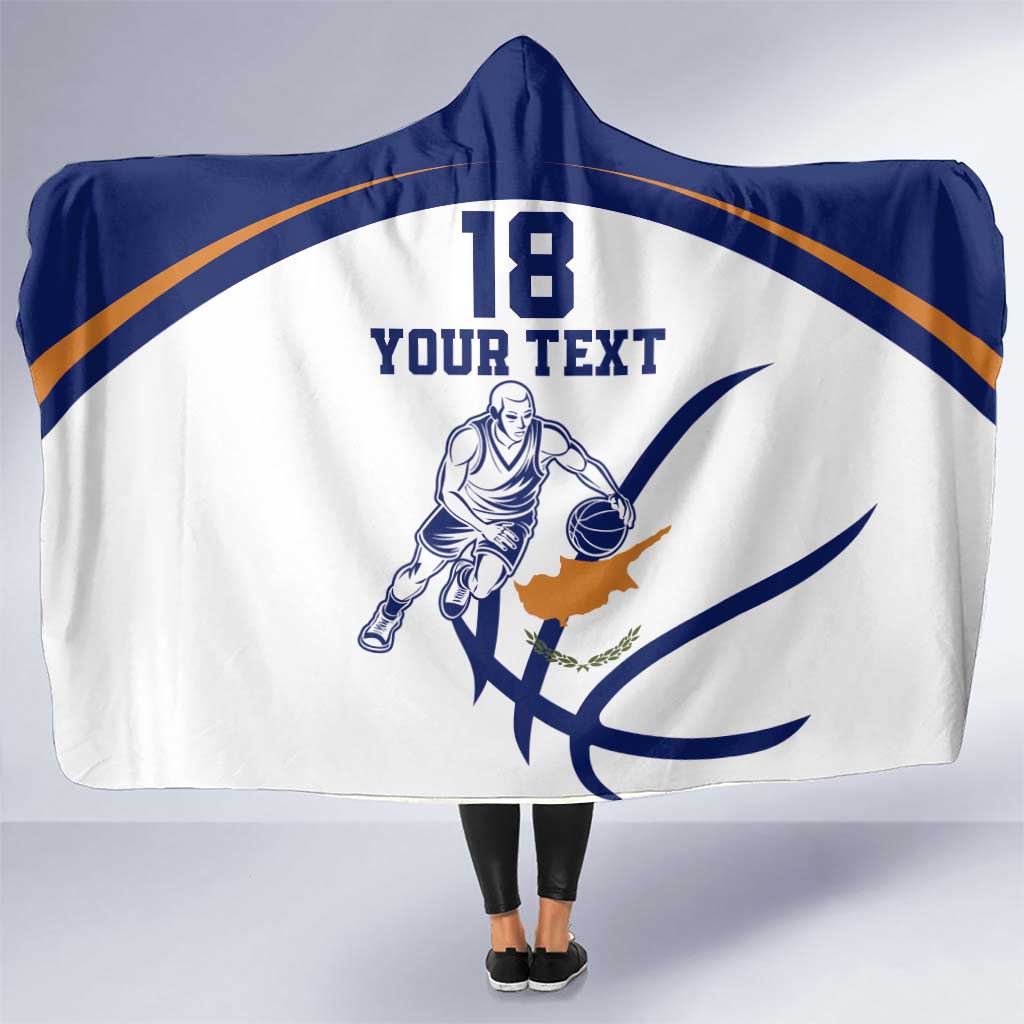 Cyprus Basketball Custom Hooded Blanket Go Champion - Wonder Print Shop