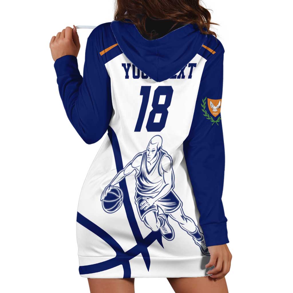 Cyprus Basketball Custom Hoodie Dress Go Champion - Wonder Print Shop