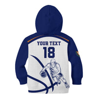 Cyprus Basketball Custom Kid Hoodie Go Champion - Wonder Print Shop