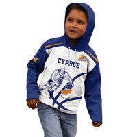 Cyprus Basketball Custom Kid Hoodie Go Champion - Wonder Print Shop