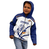Cyprus Basketball Custom Kid Hoodie Go Champion - Wonder Print Shop