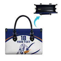 Cyprus Basketball Custom Leather Bag Go Champion - Wonder Print Shop