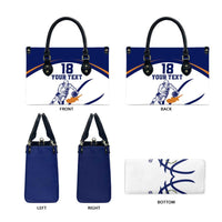 Cyprus Basketball Custom Leather Bag Go Champion - Wonder Print Shop