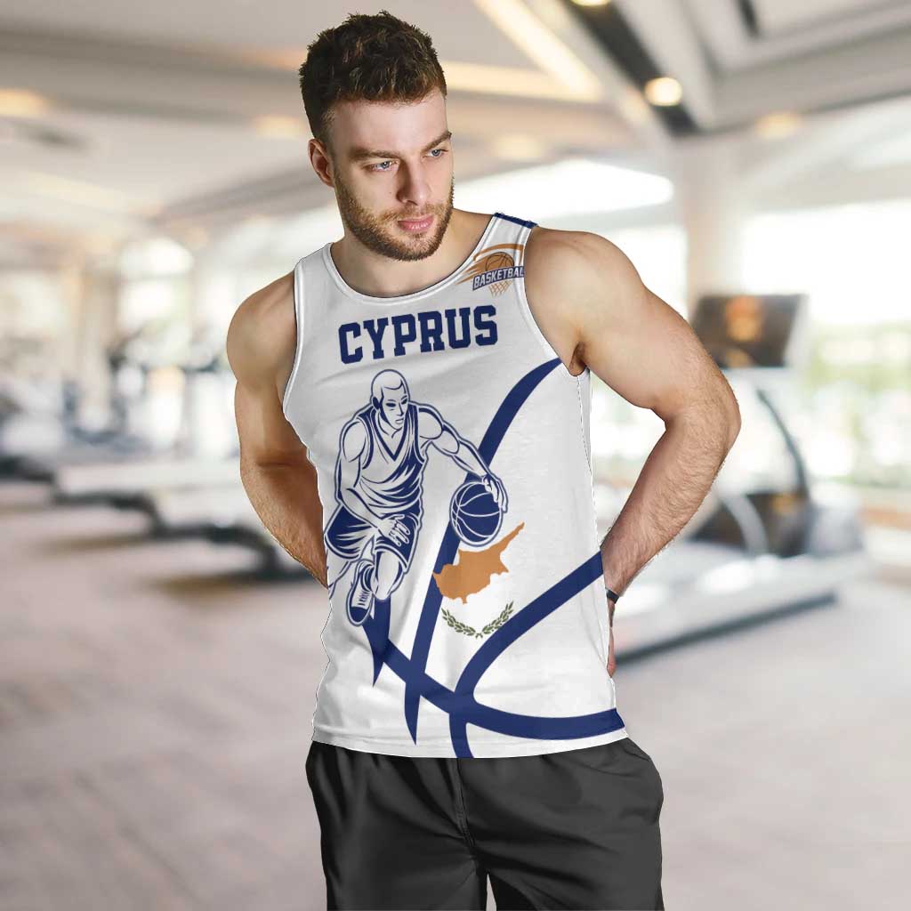 Cyprus Basketball Custom Men Tank Top Go Champion - Wonder Print Shop
