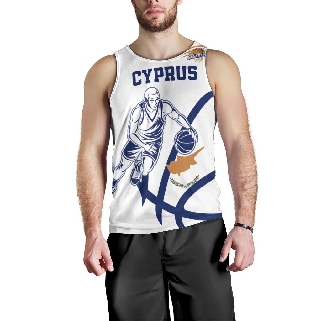 Cyprus Basketball Custom Men Tank Top Go Champion - Wonder Print Shop