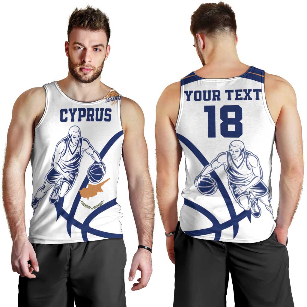 Cyprus Basketball Custom Men Tank Top Go Champion - Wonder Print Shop