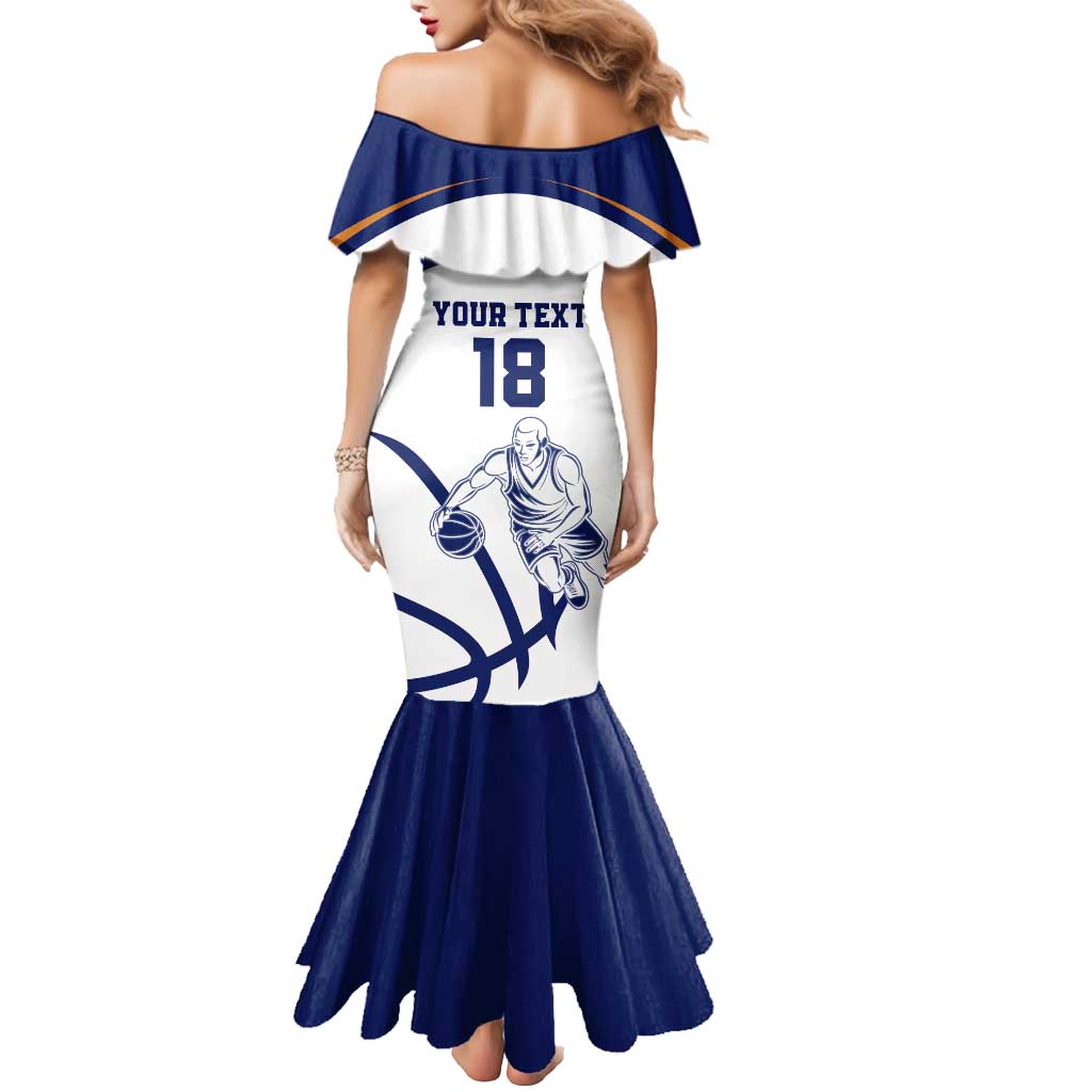 Cyprus Basketball Custom Mermaid Dress Go Champion - Wonder Print Shop