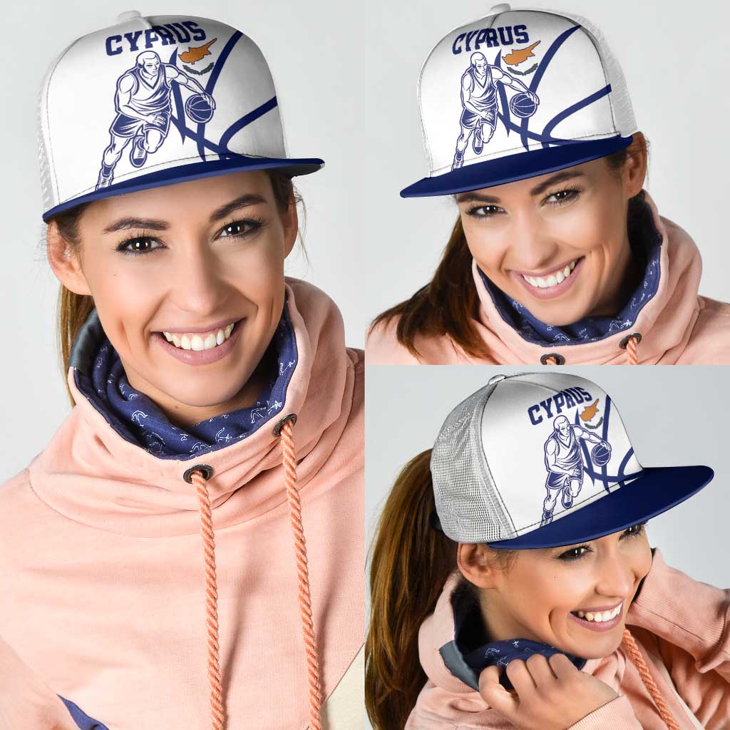 Cyprus Basketball Mesh Trucker Cap Go Champion - Wonder Print Shop