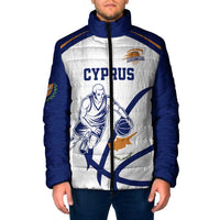 Cyprus Basketball Custom Padded Jacket Go Champion - Wonder Print Shop