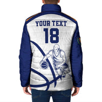 Cyprus Basketball Custom Padded Jacket Go Champion - Wonder Print Shop