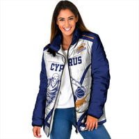 Cyprus Basketball Custom Padded Jacket Go Champion - Wonder Print Shop