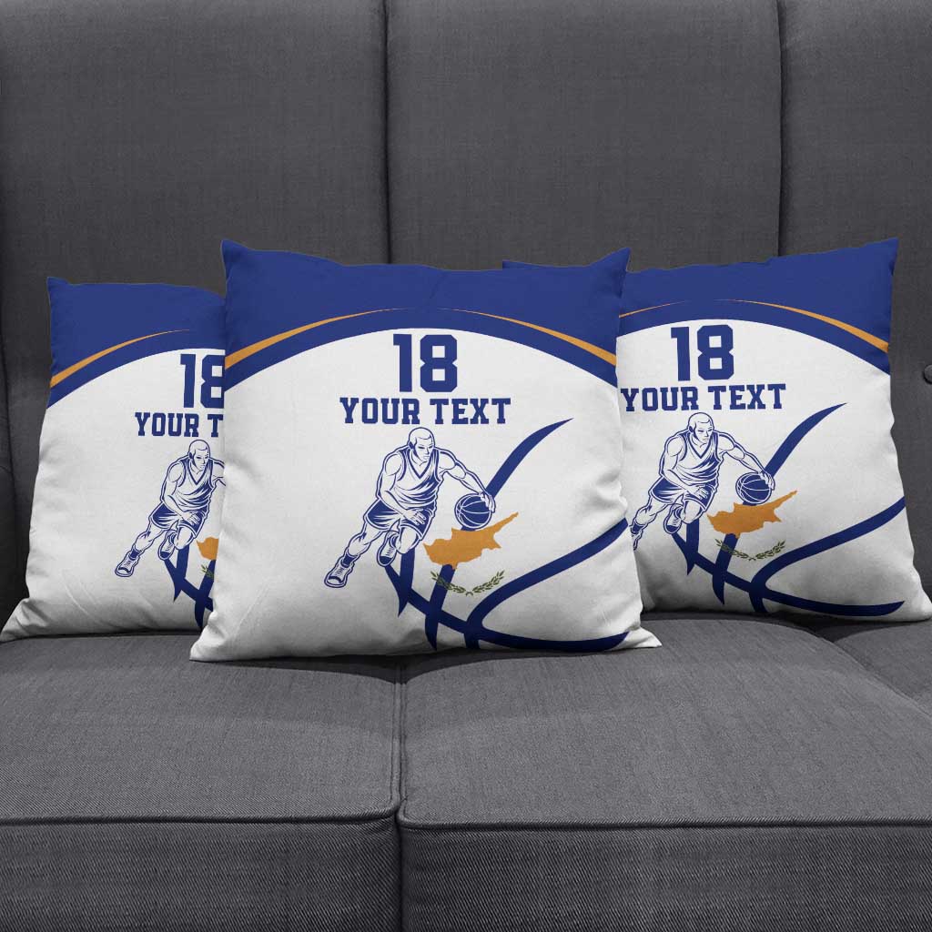Cyprus Basketball Custom Pillow Cover Go Champion - Wonder Print Shop