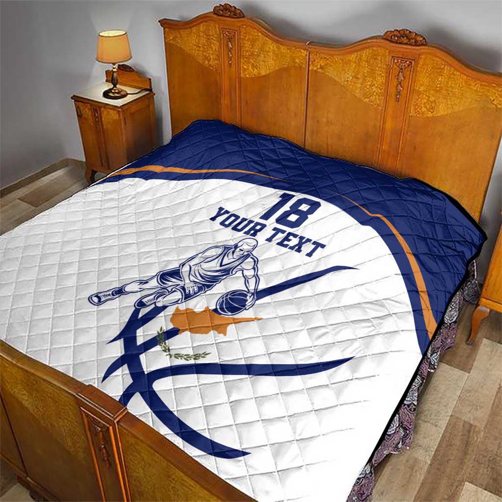 Cyprus Basketball Custom Quilt Go Champion - Wonder Print Shop