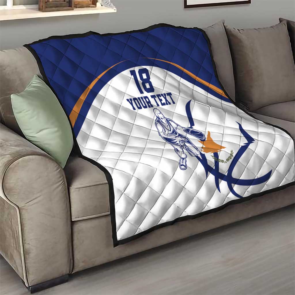 Cyprus Basketball Custom Quilt Go Champion - Wonder Print Shop