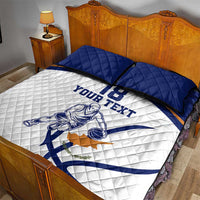 Cyprus Basketball Custom Quilt Bed Set Go Champion - Wonder Print Shop