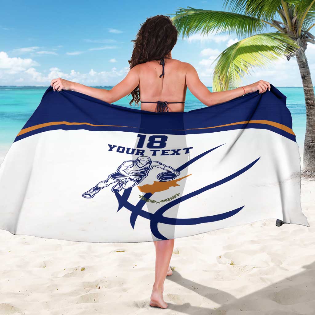 Cyprus Basketball Custom Sarong Go Champion - Wonder Print Shop