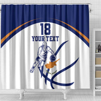 Cyprus Basketball Custom Shower Curtain Go Champion - Wonder Print Shop