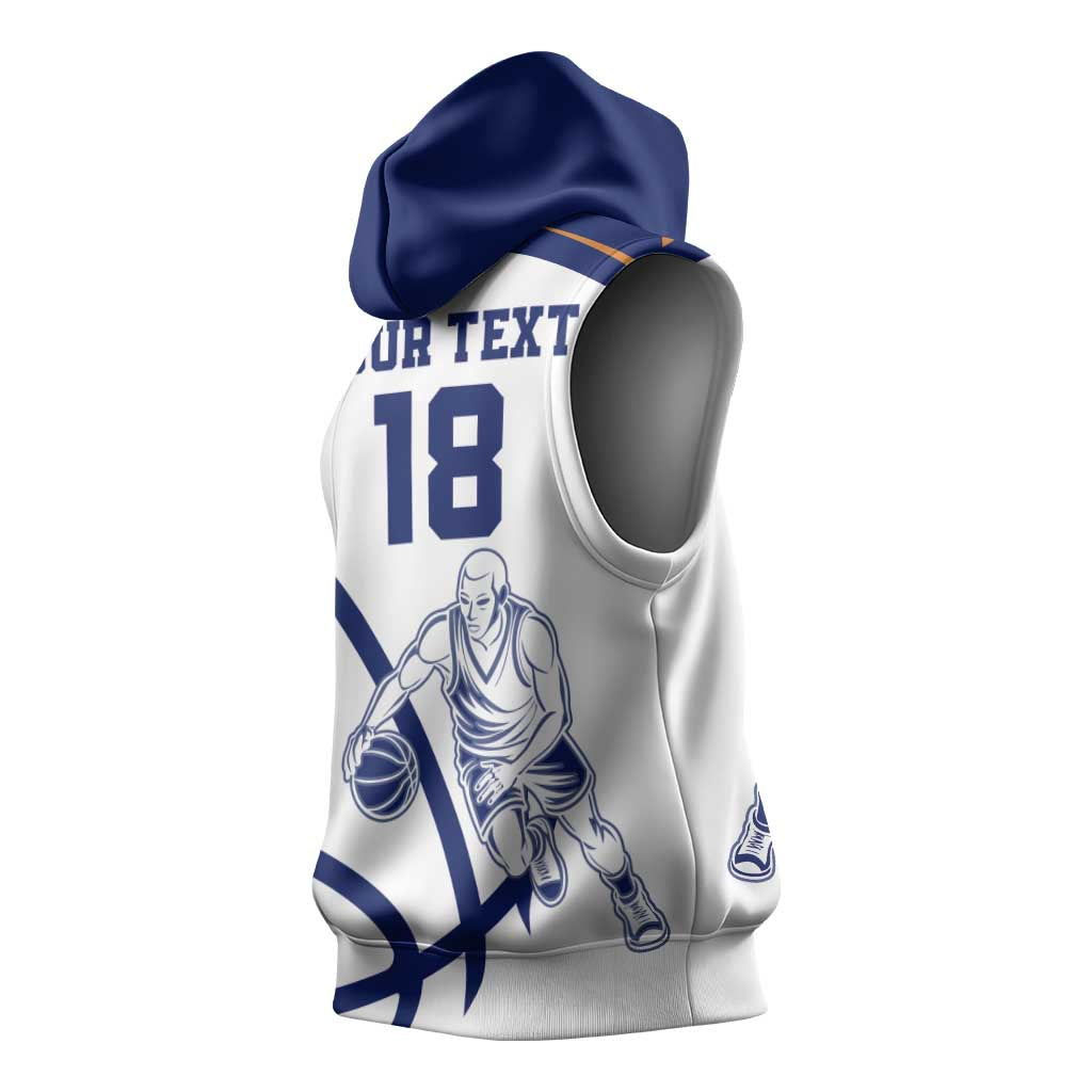 Cyprus Basketball Custom Sleeveless Hoodie Go Champion - Wonder Print Shop