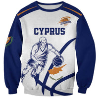 Cyprus Basketball Custom Sweatshirt Go Champion - Wonder Print Shop