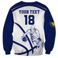 Cyprus Basketball Custom Sweatshirt Go Champion - Wonder Print Shop