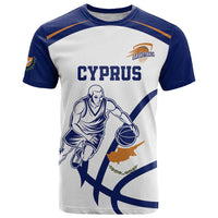 Cyprus Basketball Custom T Shirt Go Champion - Wonder Print Shop