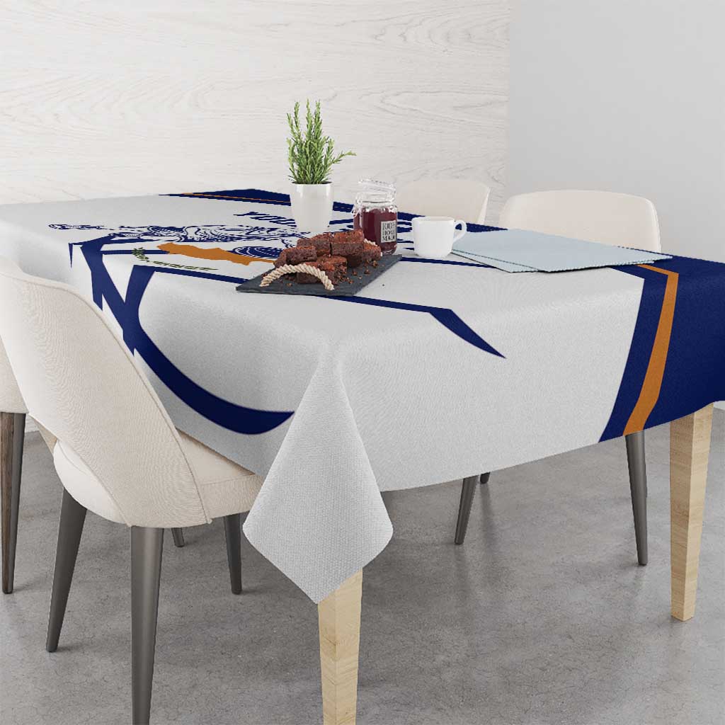 Cyprus Basketball Custom Tablecloth Go Champion - Wonder Print Shop