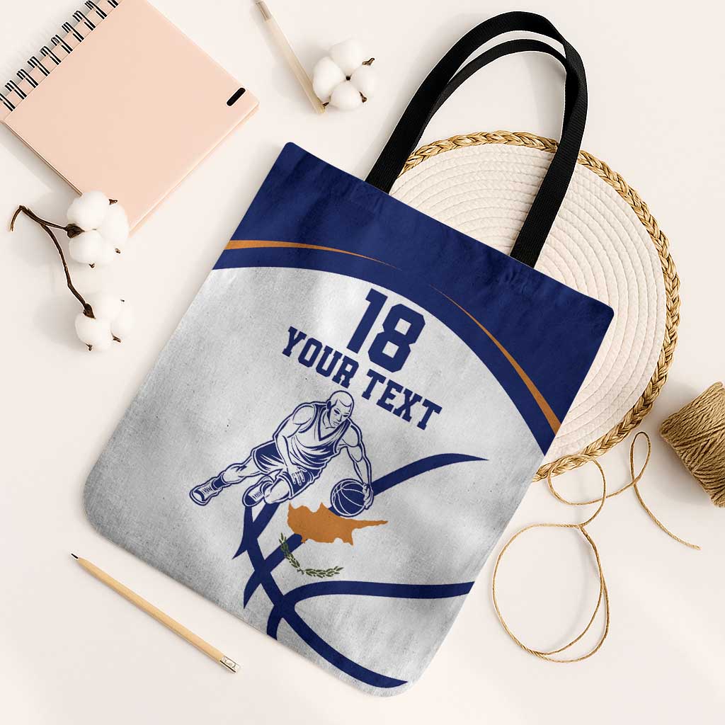 Cyprus Basketball Custom Tote Bag Go Champion - Wonder Print Shop