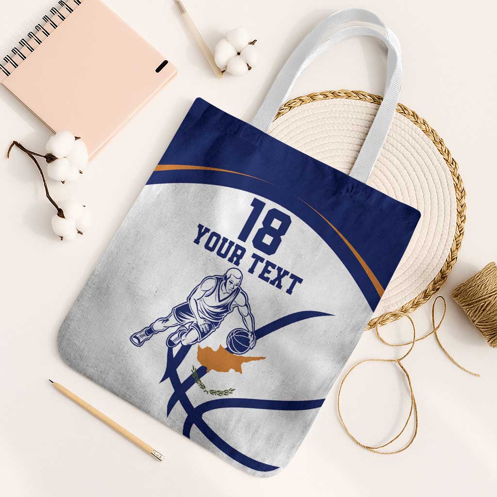 Cyprus Basketball Custom Tote Bag Go Champion - Wonder Print Shop
