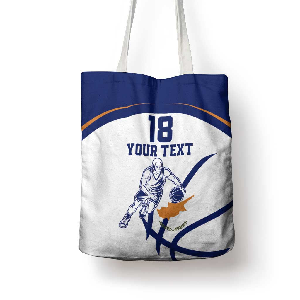 Cyprus Basketball Custom Tote Bag Go Champion - Wonder Print Shop