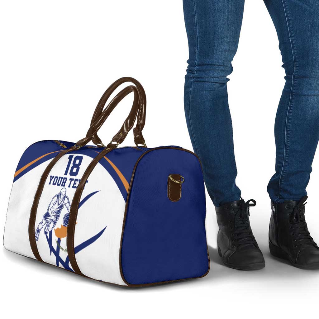 Cyprus Basketball Custom Travel Bag Go Champion - Wonder Print Shop