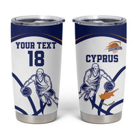 Cyprus Basketball Custom Tumbler Cup Go Champion - Wonder Print Shop