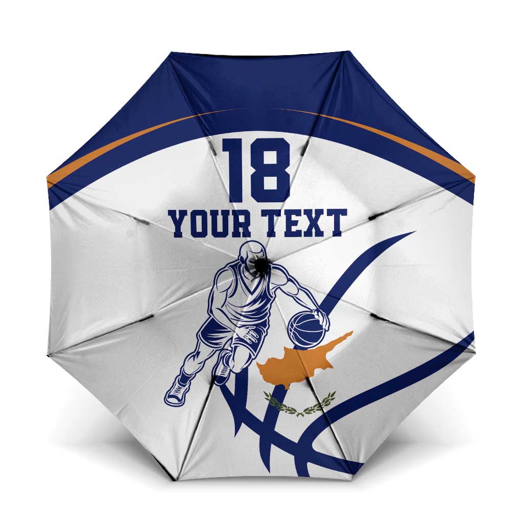 Cyprus Basketball Custom Umbrella Go Champion - Wonder Print Shop