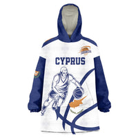 Cyprus Basketball Custom Wearable Blanket Hoodie Go Champion - Wonder Print Shop