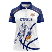 Cyprus Basketball Custom Women Polo Shirt Go Champion - Wonder Print Shop