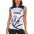 Cyprus Basketball Custom Women Sleeveless Polo Shirt Go Champion - Wonder Print Shop