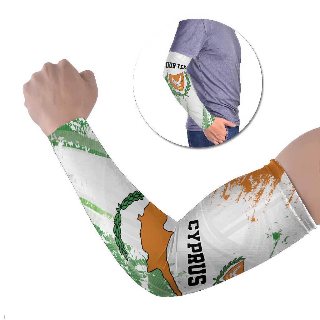 Custom Cyprus Arm Sleeves Sporty Style - Wonder Print Shop