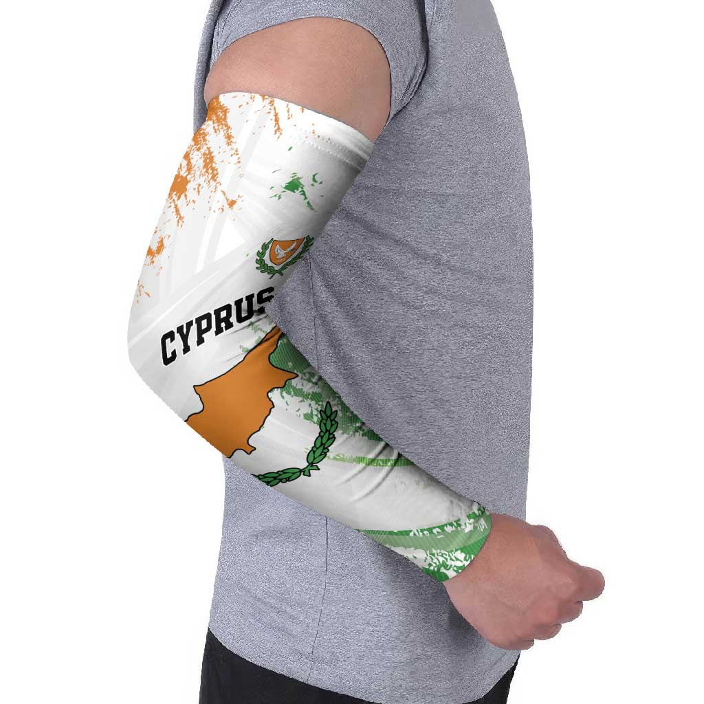 Custom Cyprus Arm Sleeves Sporty Style - Wonder Print Shop