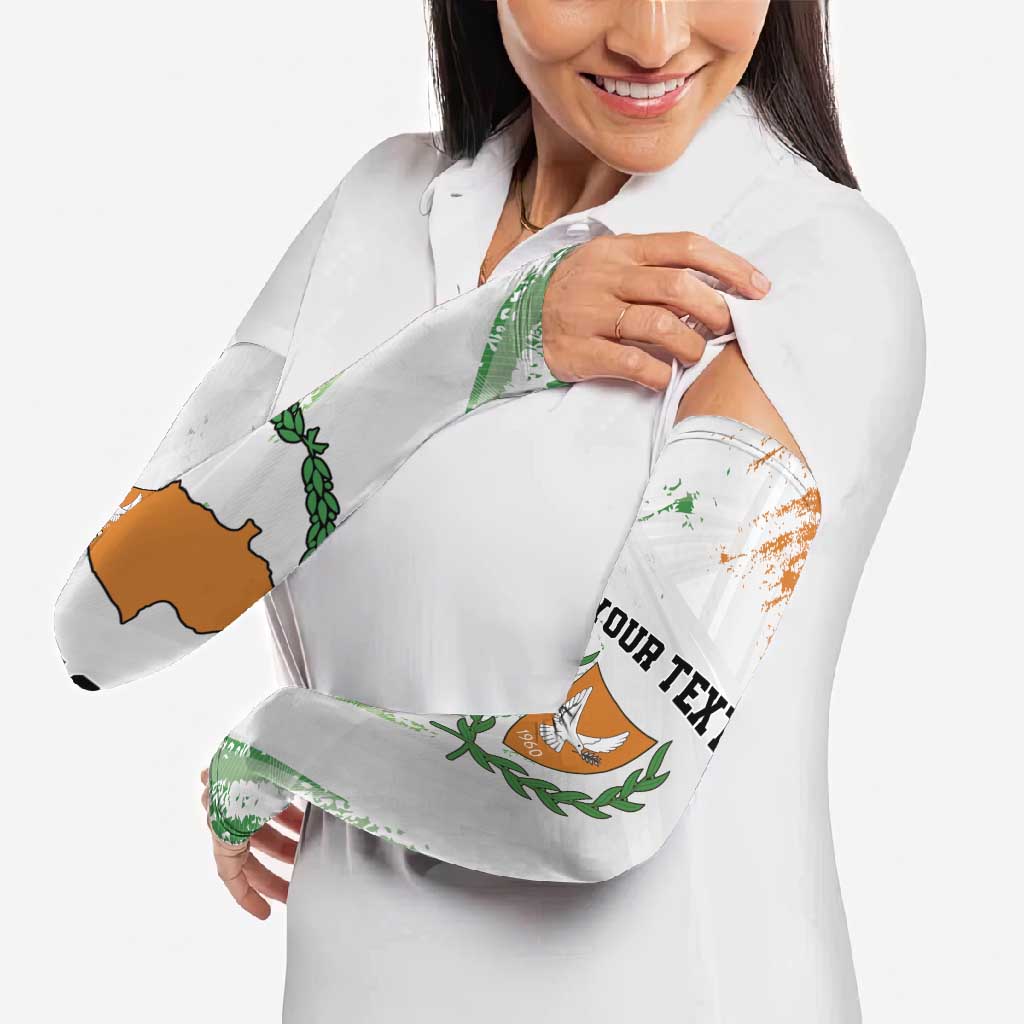 Custom Cyprus Arm Sleeves Sporty Style - Wonder Print Shop
