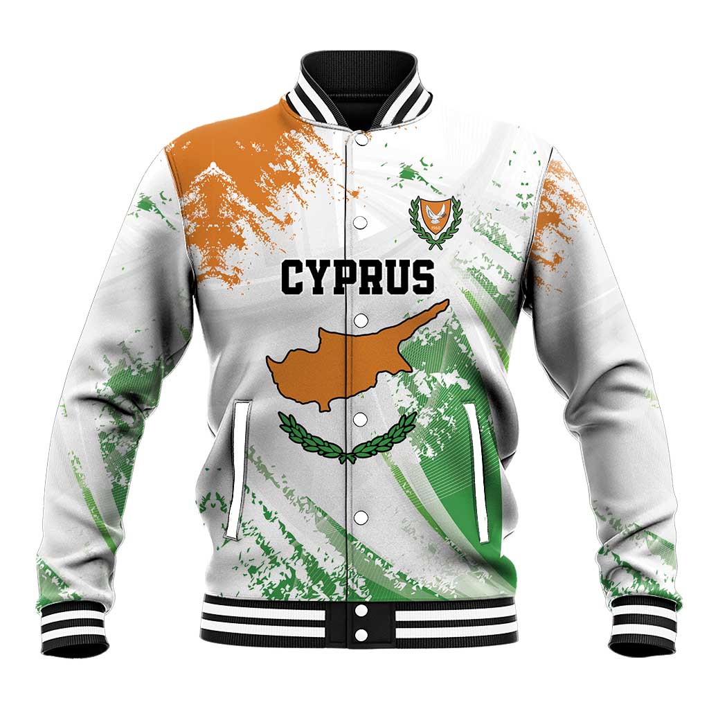 Custom Cyprus Baseball Jacket Sporty Style - Wonder Print Shop