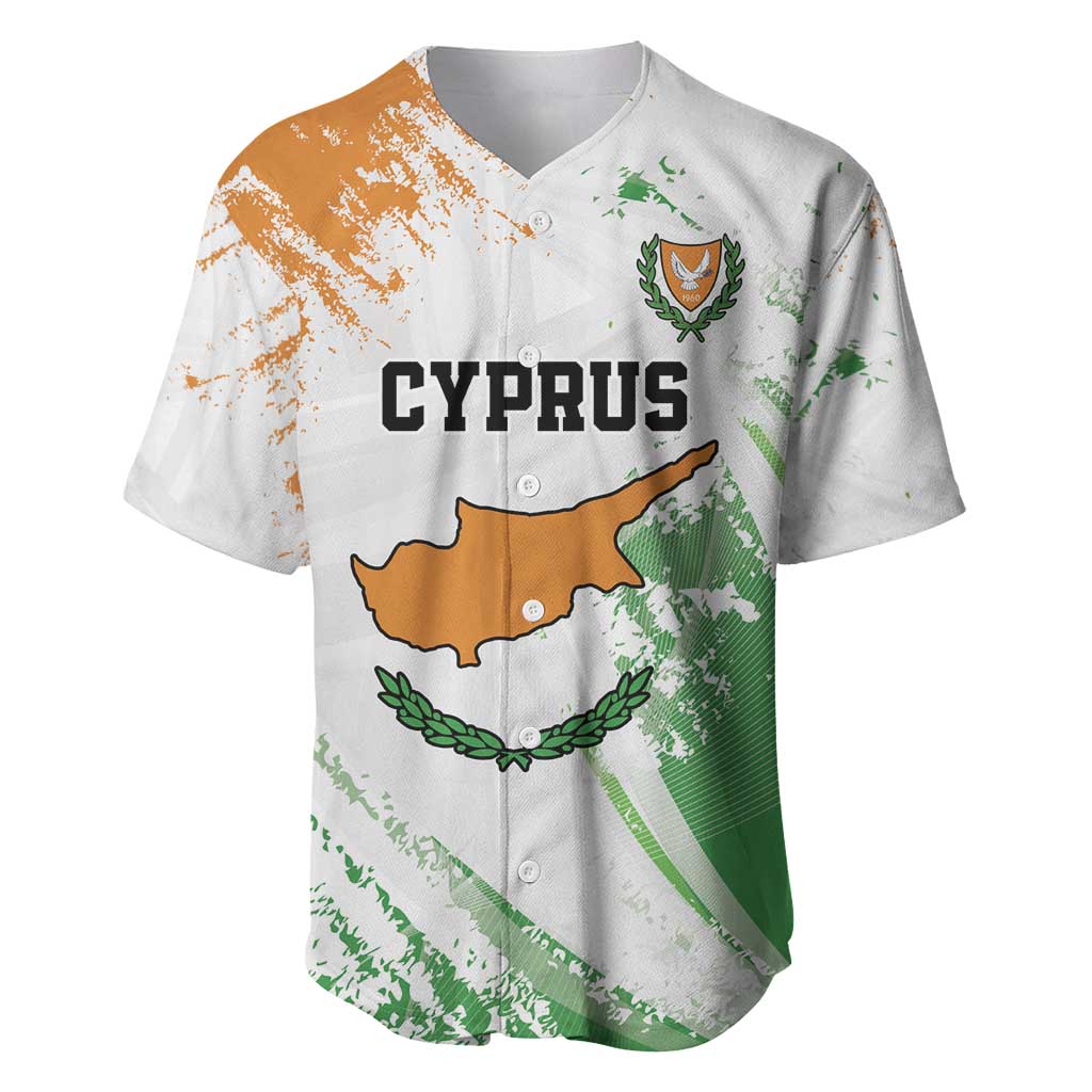 Custom Cyprus Baseball Jersey Sporty Style - Wonder Print Shop