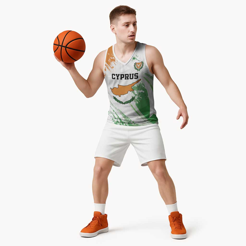 Custom Cyprus Basketball Jersey Sporty Style - Wonder Print Shop